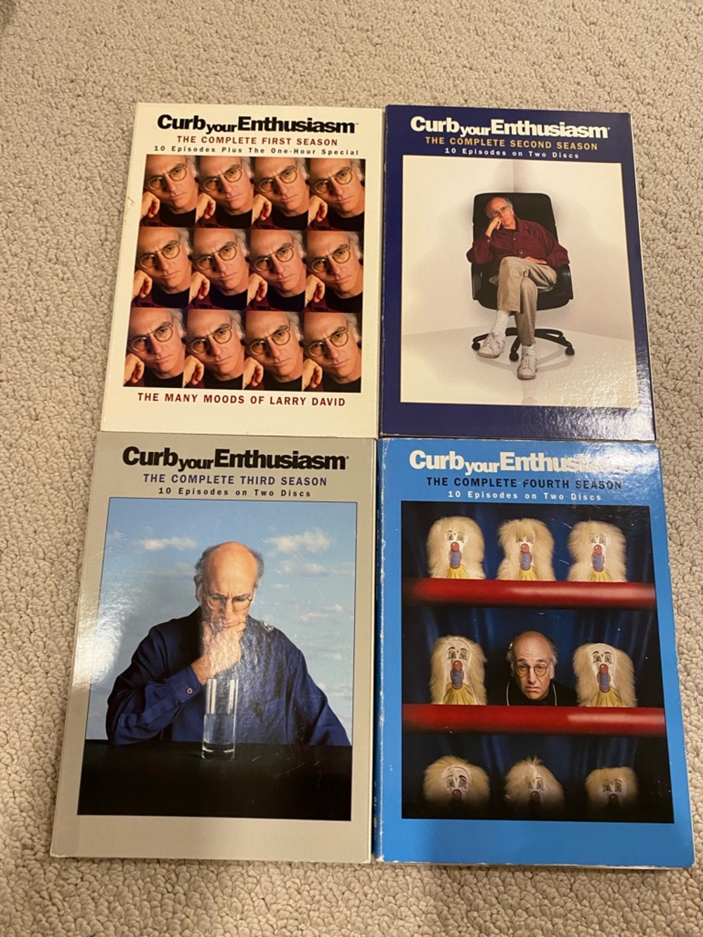 Curb Your Enthusiasm Complete Seasons 1-4 Box Set